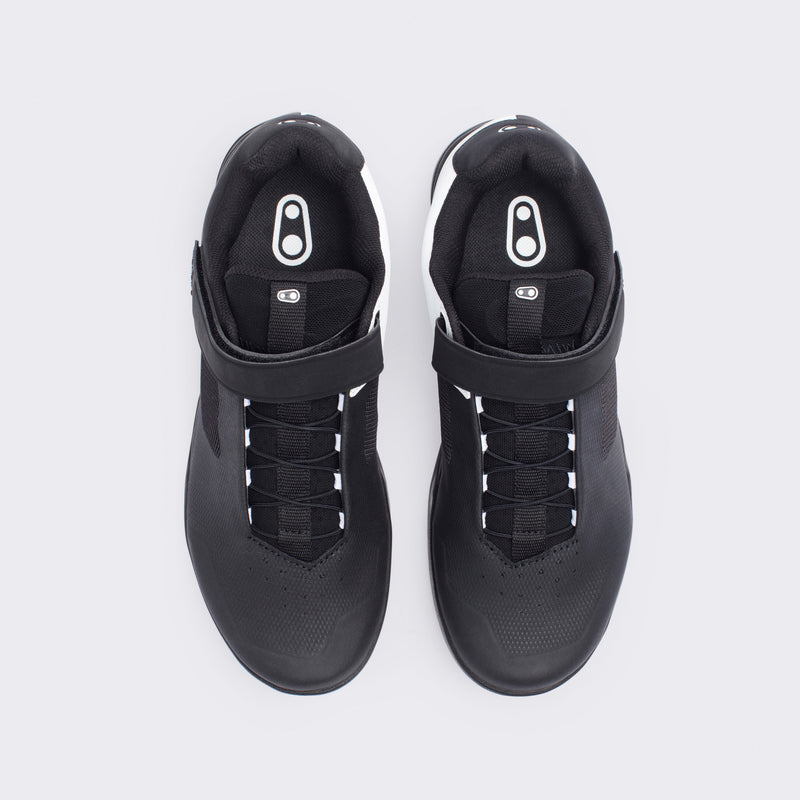 Buty Crankbrothers Mallet Speedlace Black/White - Black Outsole