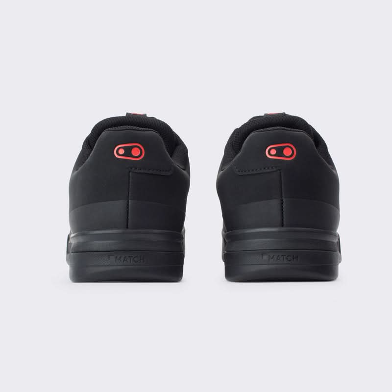 Buty Crankbrothers Mallet Lace Black/Red - Black Outsole