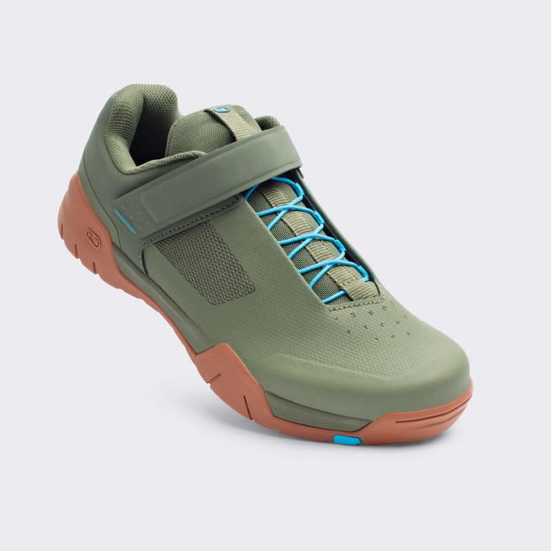 Buty Crankbrothers Mallet E Speedlace Green/Blue - Gum Outsole