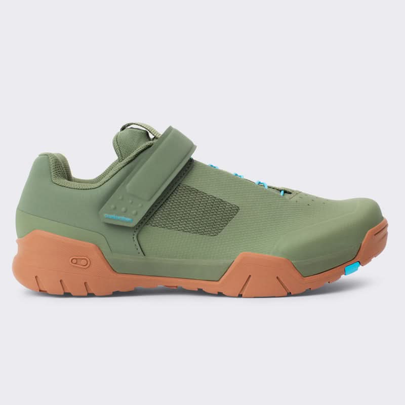 Buty Crankbrothers Mallet E Speedlace Green/Blue - Gum Outsole