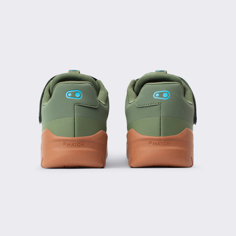 Buty Crankbrothers Mallet E Speedlace Green/Blue - Gum Outsole