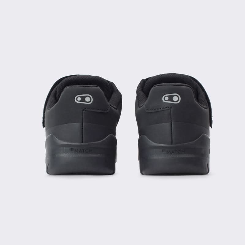 Buty Crankbrothers Mallet E Speedlace Black/Silver - Black Outsole