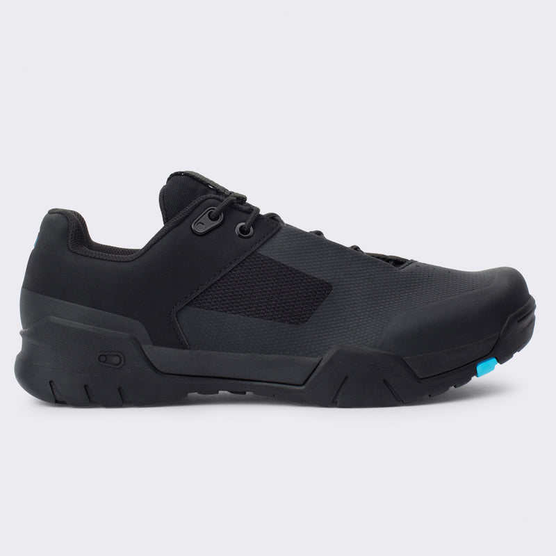 Buty Crankbrothers Mallet E Lace Black/Blue - Black Outsole