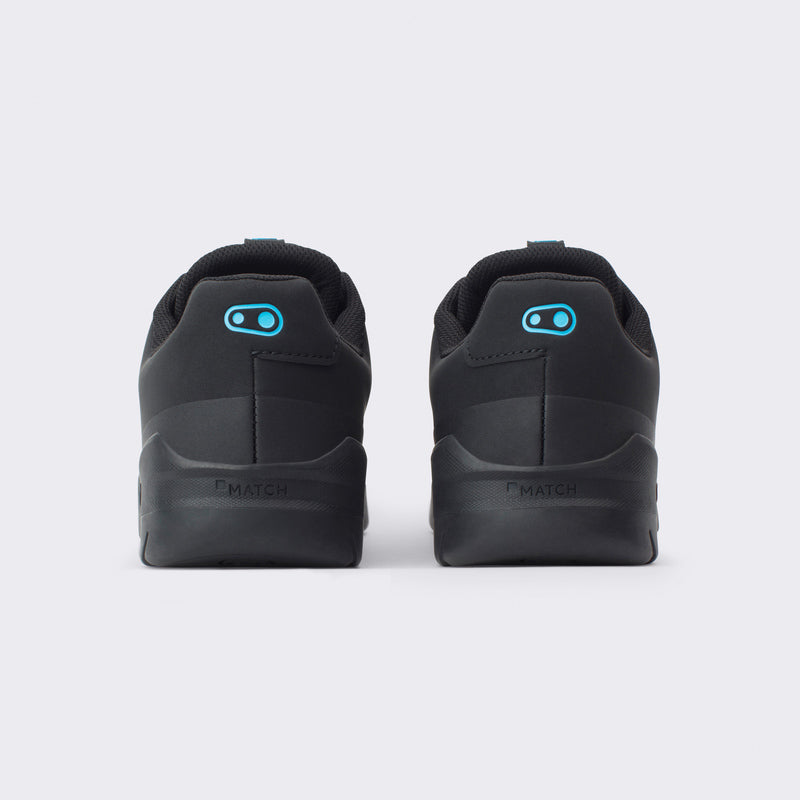 Buty Crankbrothers Mallet E Lace Black/Blue - Black Outsole