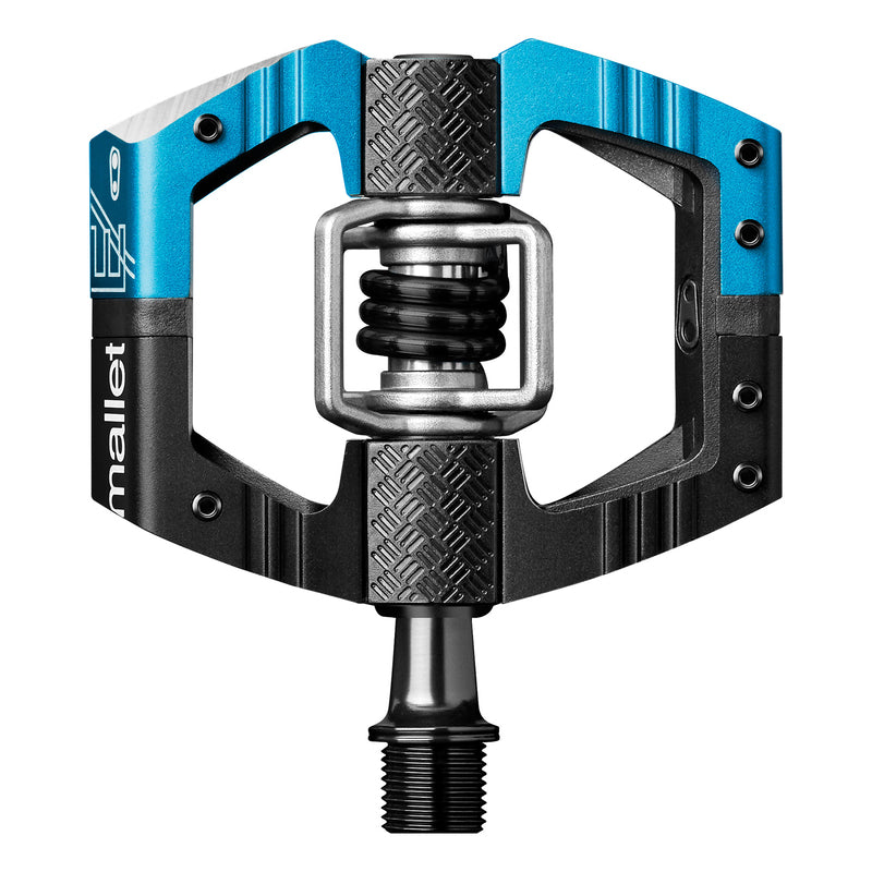 Pedały Rowerowe Crankbrothers Mallet E Long Spindle Black Electric Blue/Black
