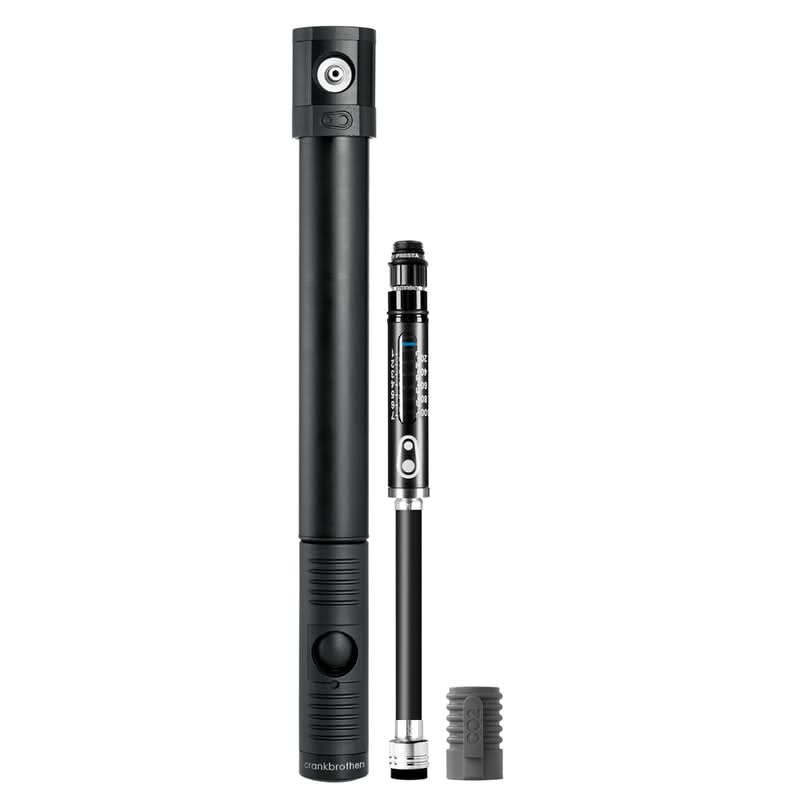 Pompka Ręczna CrankBrothers KLIC HV GAUGE W/ CO2 MIDNIGHT EDITION