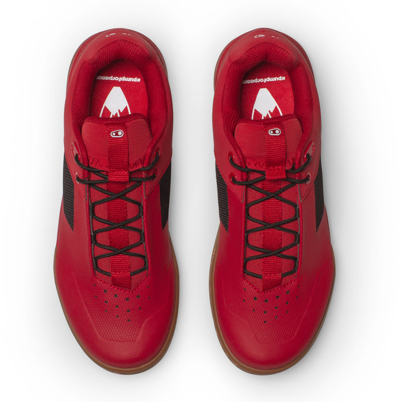 Buty Crankbrothers Stamp Lace Red/Black - Gum Outsole Pumpforpeace Edition