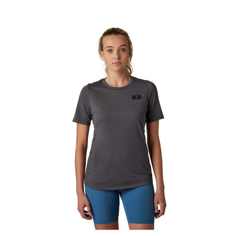 Koszulka Rowerowa Fox Lady Ranger Fract Pewter | RideHub