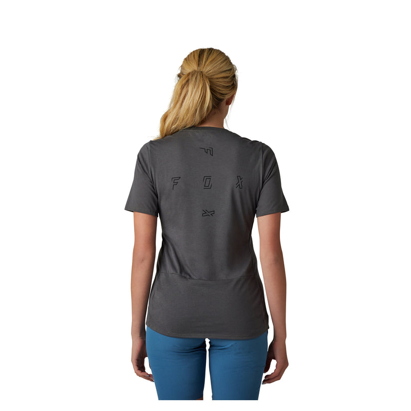 Koszulka Rowerowa Fox Lady Ranger Fract Pewter | RideHub