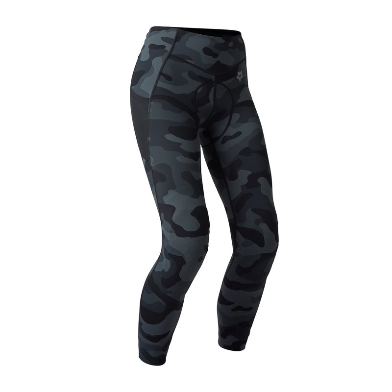 Spodnie Rowerowe Fox Lady Flexair Tight Grey Camo | RideHub