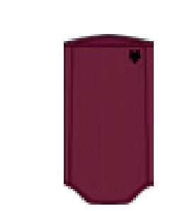 Komin Fox Defend Neck Gaiter Dark Maroon