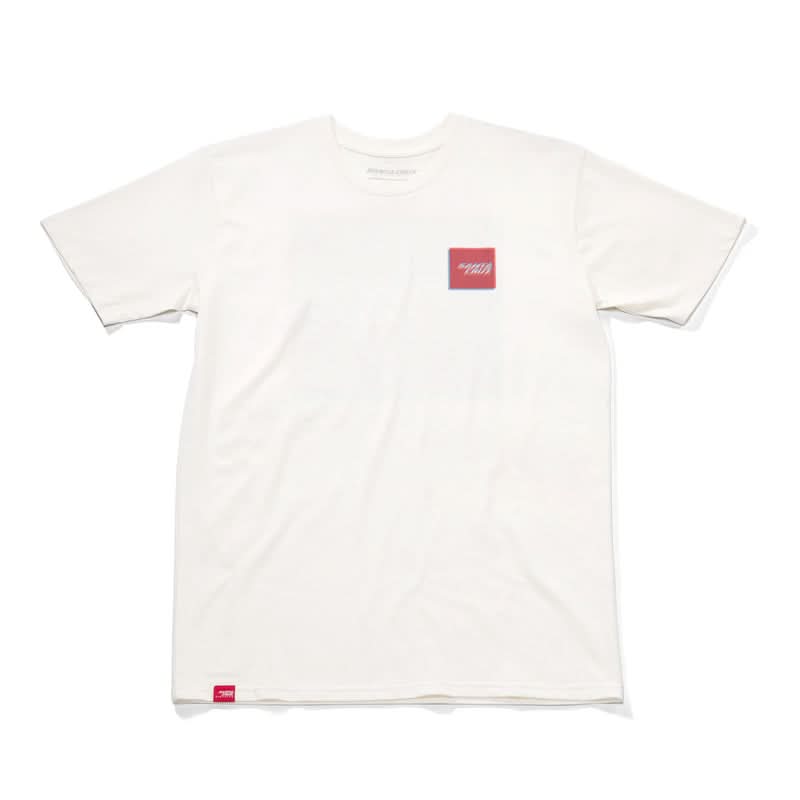 T-Shirt Santa Cruz 3D Squared White