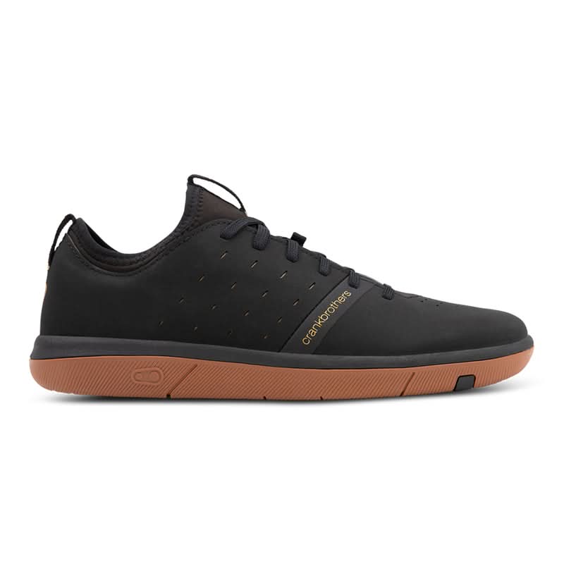 Buty Crankbrothers Stamp Street Lace Black/Gold - Gum Outsole