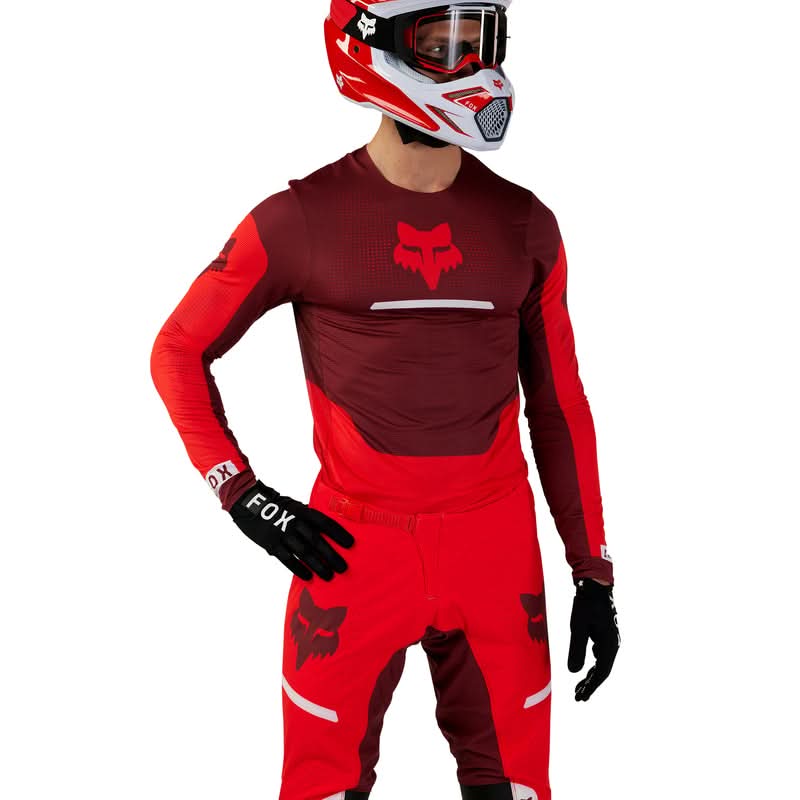 Bluza Fox Flexair Optical Fluo Red