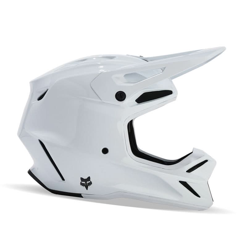 Kask Fox V3 Rs Carbon Solid Helmet White