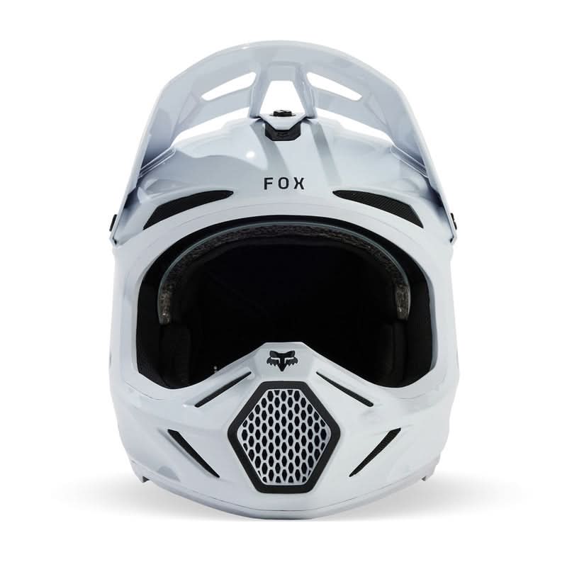 Kask Fox V3 Rs Carbon Solid Helmet White