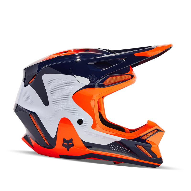 Kask Fox V3 Revise Helmet Navy/Orange