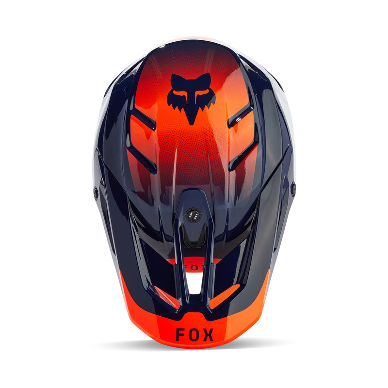 Kask Fox V3 Revise Helmet Navy/Orange
