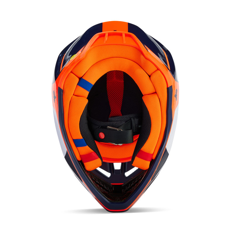 Kask Fox V3 Revise Helmet Navy/Orange