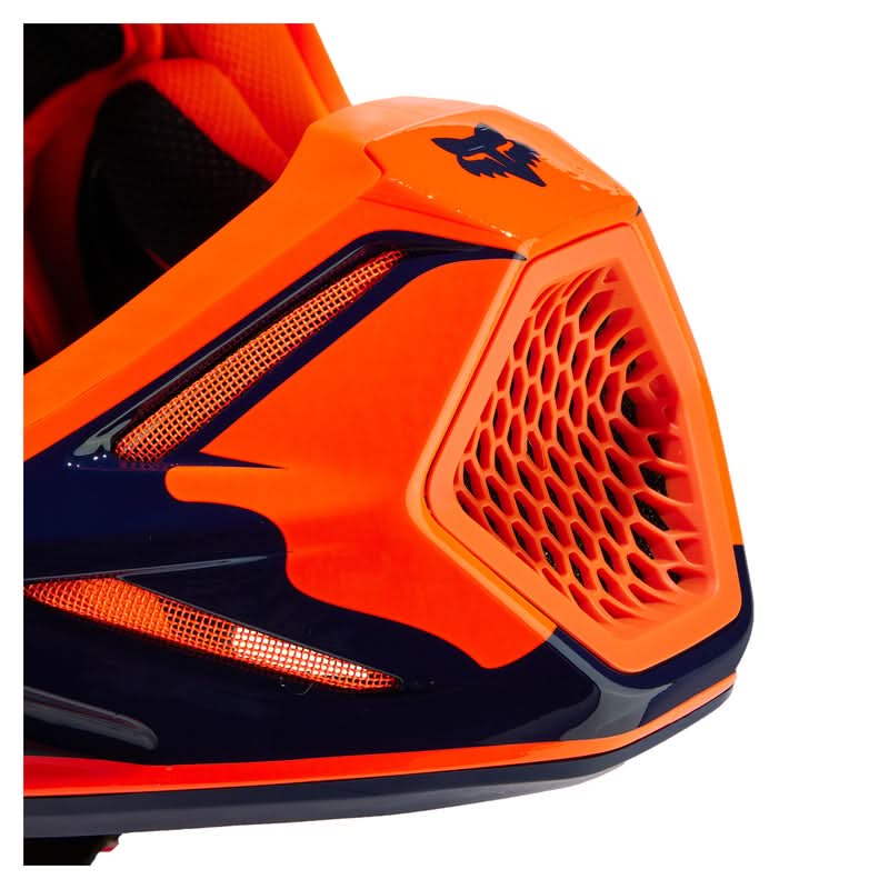 Kask Fox V3 Revise Helmet Navy/Orange