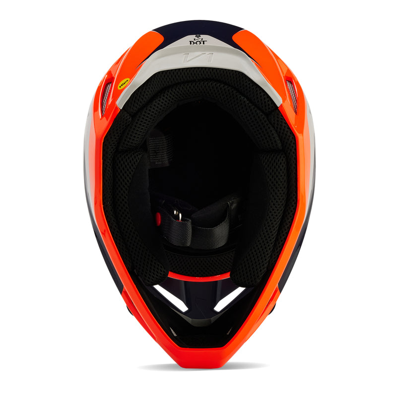 Kask Fox V1 Nitro Helmet Fluo Orange