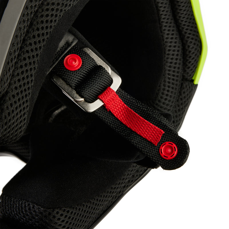 Kask Fox V1 Streak Helmet Black/Yellow