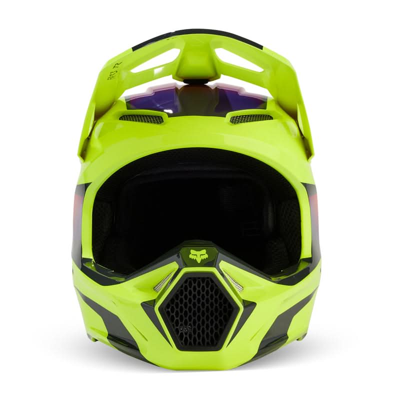Kask Fox V1 Flora Helmet Yellow
