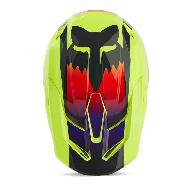 Kask Fox V1 Flora Helmet Yellow