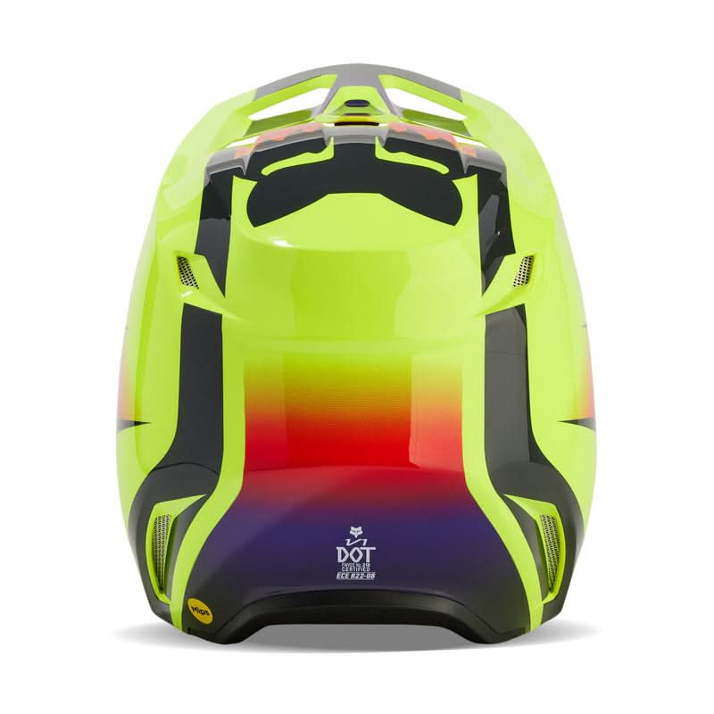 Kask Fox V1 Flora Helmet Yellow