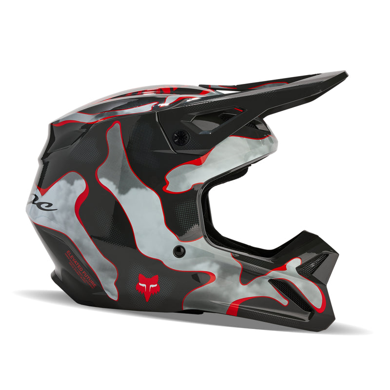 Kask Fox V1 Atlas Grey/Red