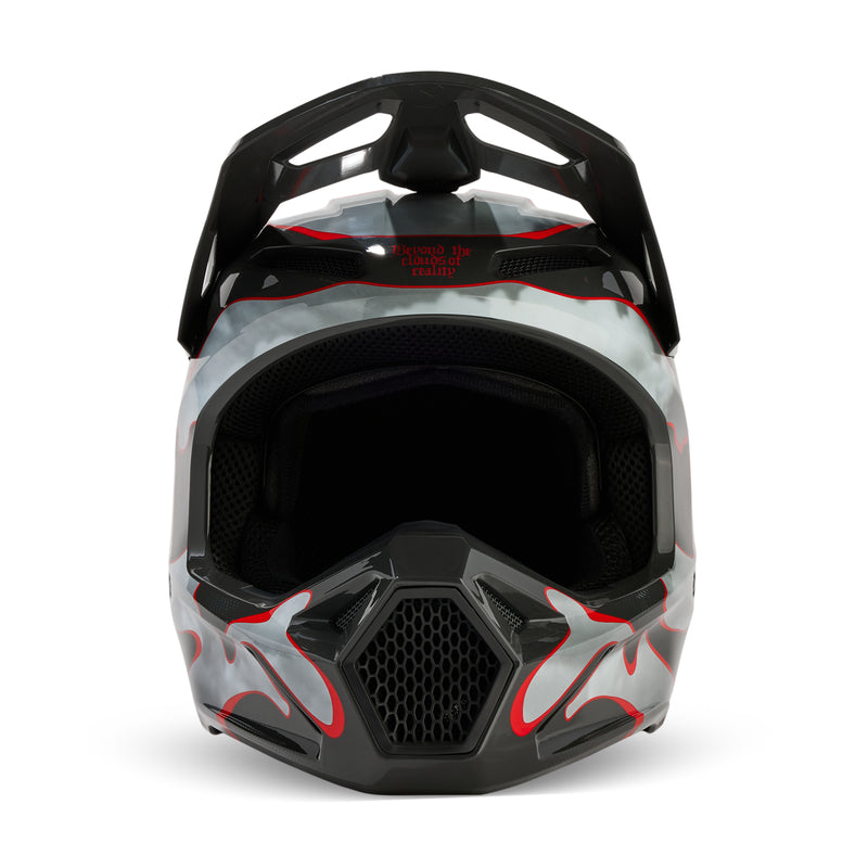 Kask Fox V1 Atlas Grey/Red