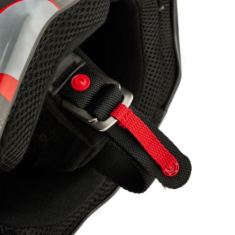 Kask Fox V1 Atlas Grey/Red