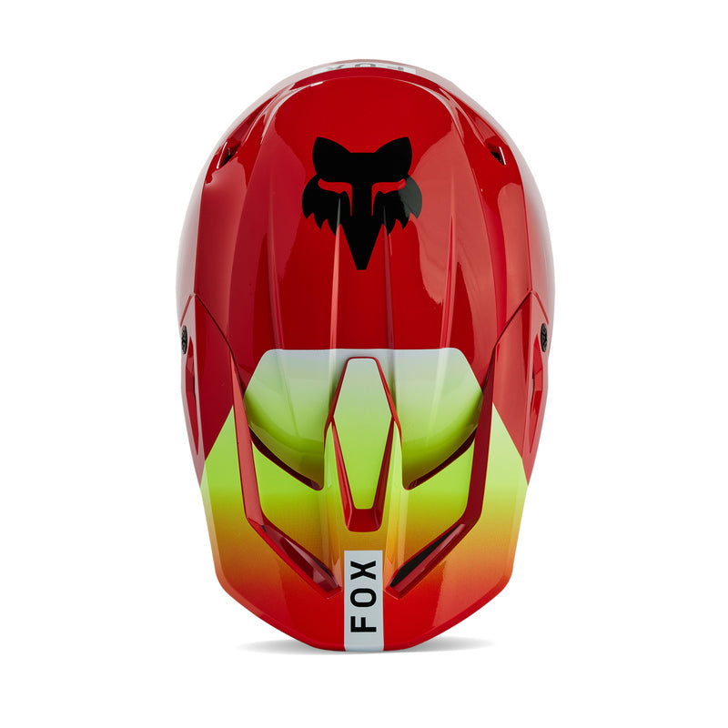 Kask Fox Junior V1 Ballast Fluo Red
