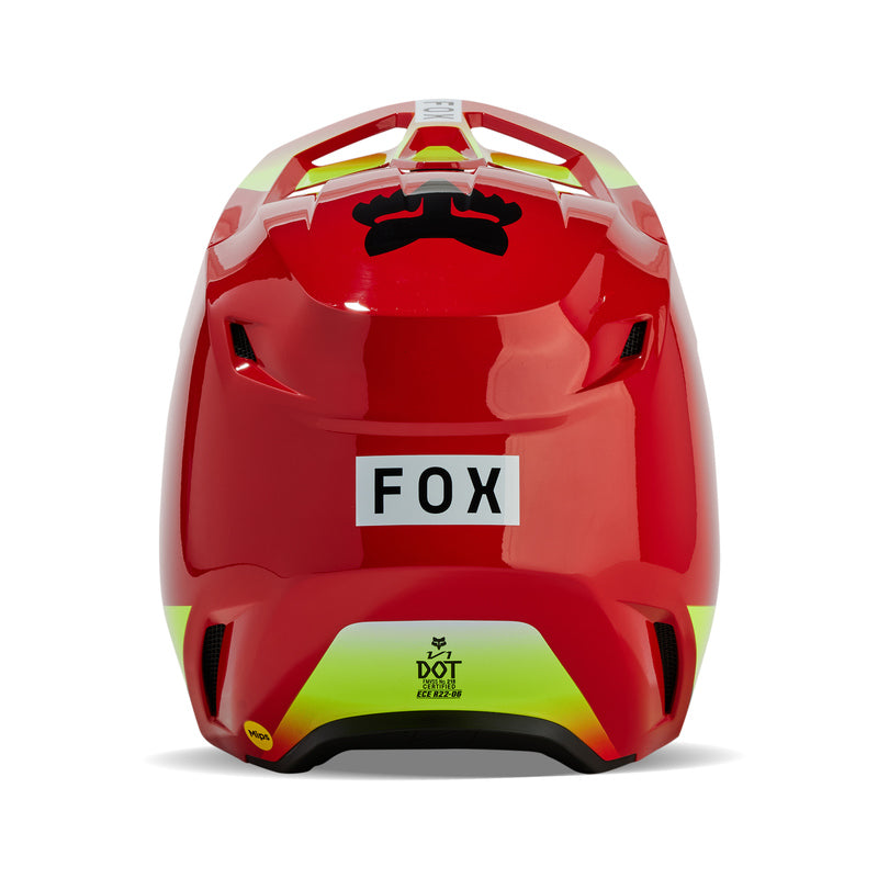 Kask Fox Junior V1 Ballast Fluo Red