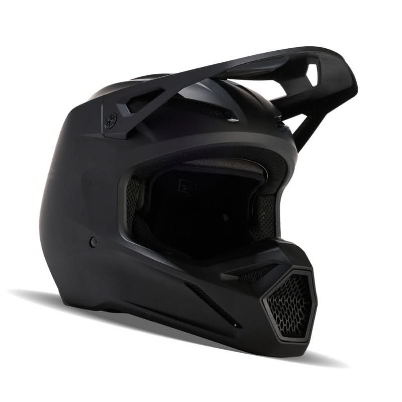 Kask Fox Junior V1 Matte Black Matte Black