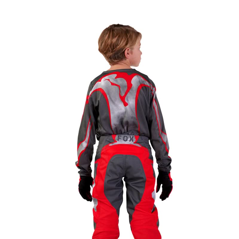 Spodnie Fox Junior 180 Atlas Grey/Red | RideHub