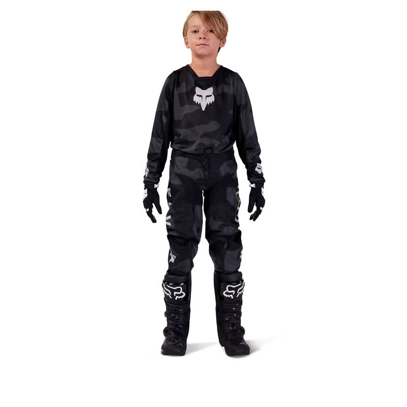 Spodnie Fox Junior 180 Bnkr Black Camo | RideHub