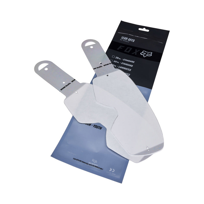 Zrywki Fox Vue Laminated Tear Offs - 14Pk Clear