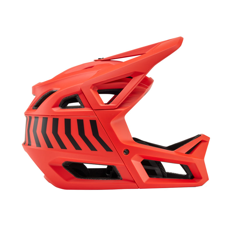 Kask Rowerowy Fox Junior Proframe Nace Orange Flame
