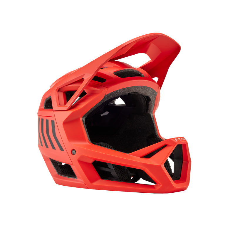 Kask Rowerowy Fox Junior Proframe Nace Orange Flame