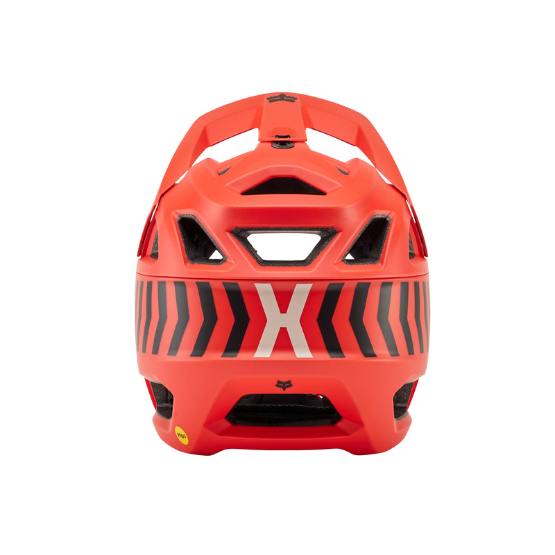 Kask Rowerowy Fox Junior Proframe Nace Orange Flame