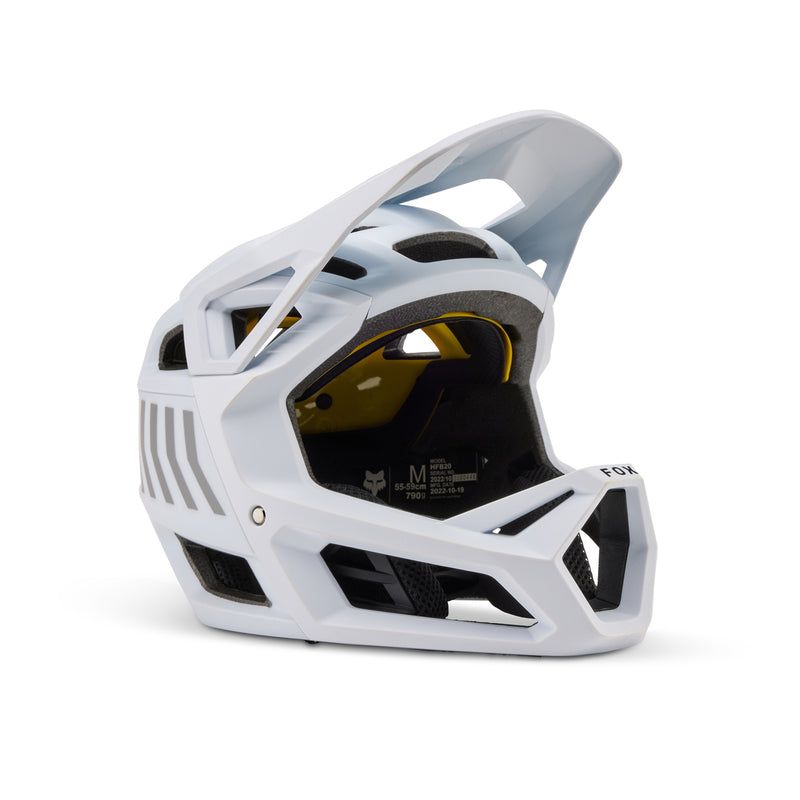 Kask Rowerowy Fox Junior Proframe Nace White