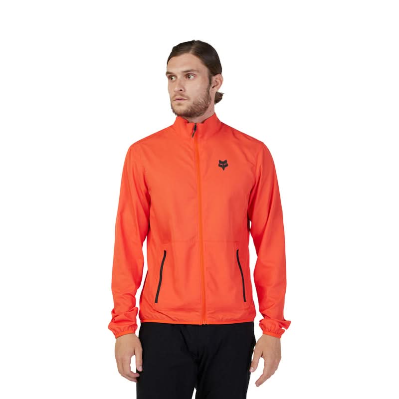 Kurtka Przeciwdeszczowa Fox Ranger Wind Orange Flame