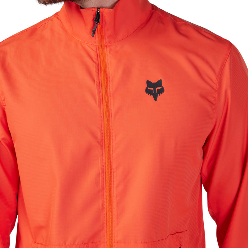 Kurtka Przeciwdeszczowa Fox Ranger Wind Orange Flame