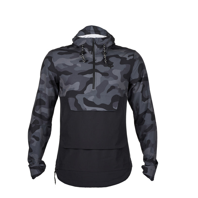 Kurtka Przeciwdeszczowa Fox Ranger Wind Pullover Black Camo