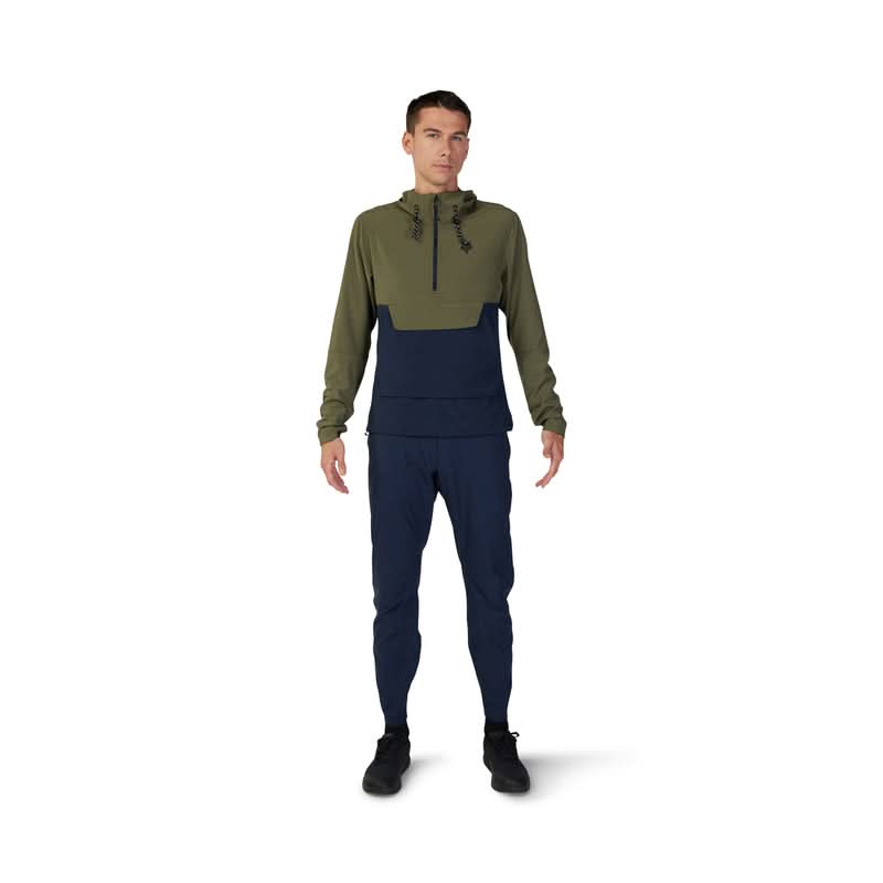 Kurtka Przeciwdeszczowa Fox Ranger Wind Pullover Olive Green