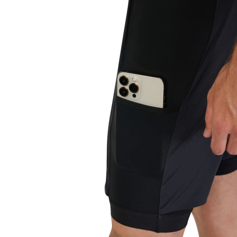 Spodenki Rowerowe Fox Flexair Ascent Cargo Bib Black | RideHub