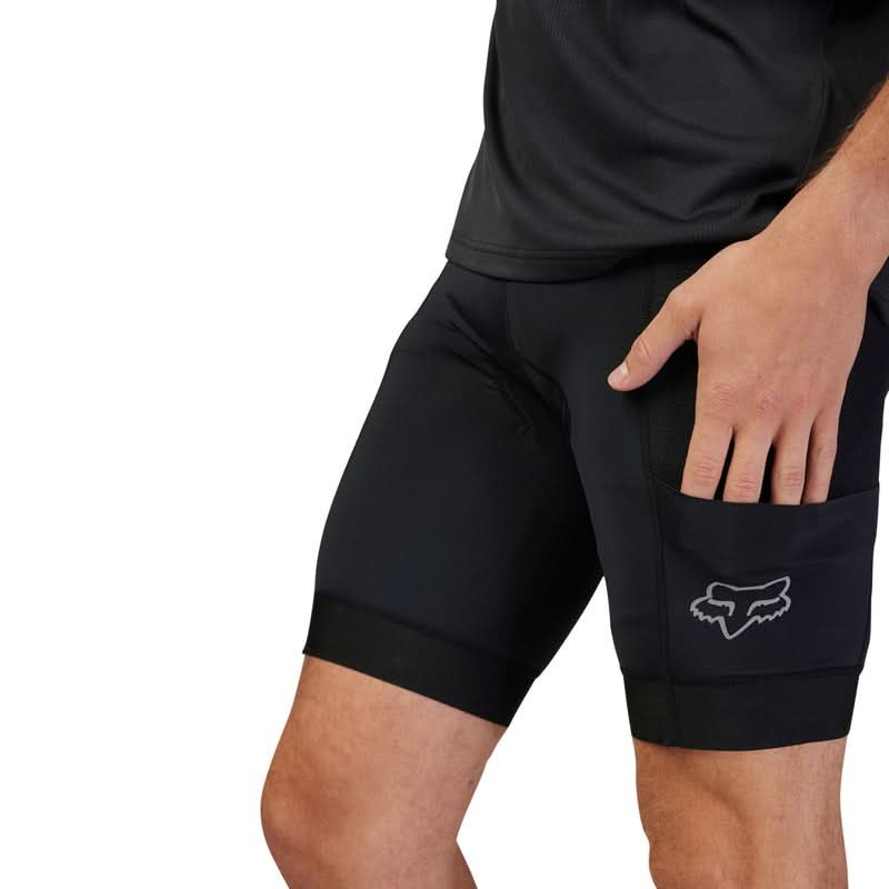 Spodenki Rowerowe Fox Tecbase Liner Black | RideHub