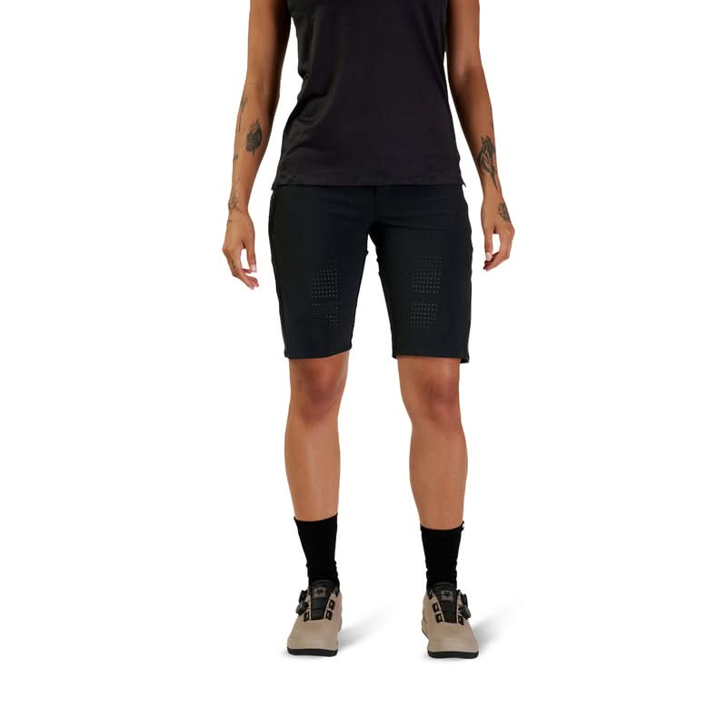 Spodenki Rowerowe FOX Lady Flexair Black | RideHub