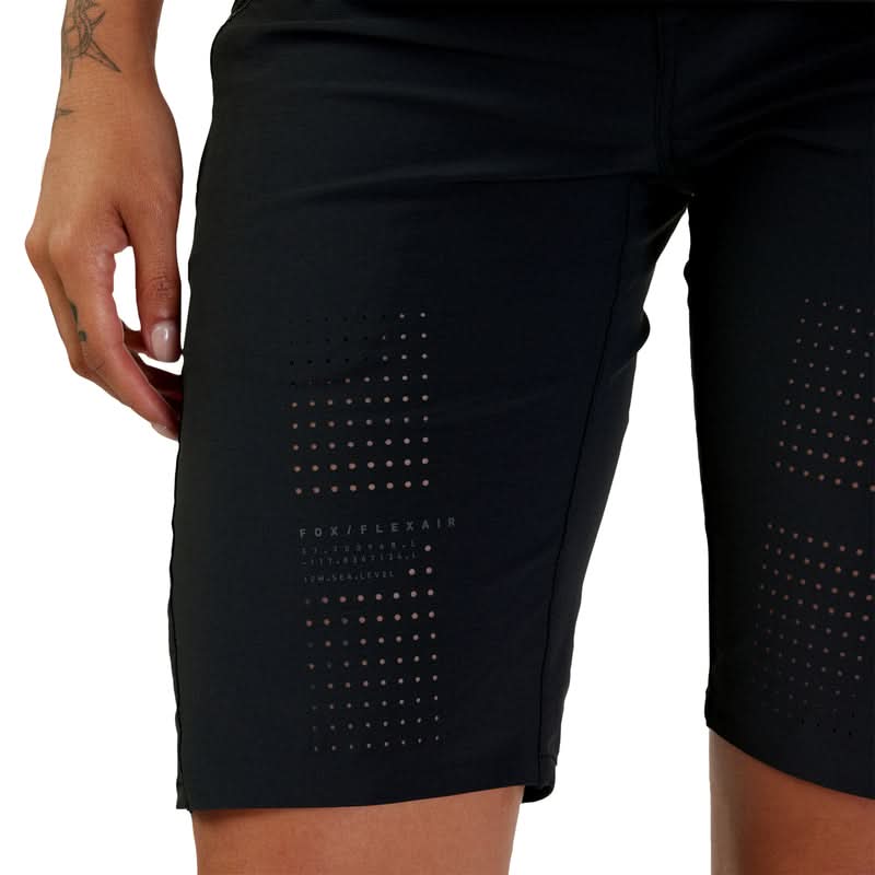 Spodenki Rowerowe FOX Lady Flexair Black | RideHub